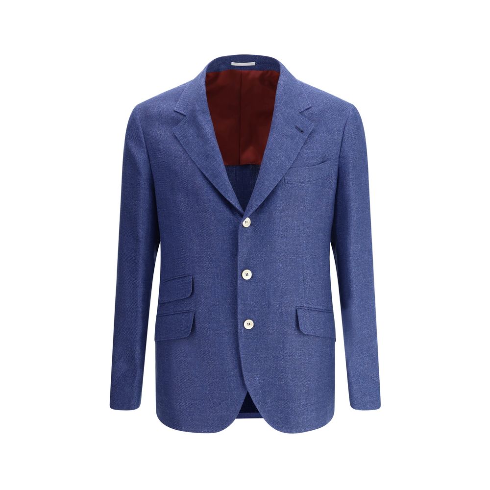 Brunello Cucinelli Linen Blazer Jacket