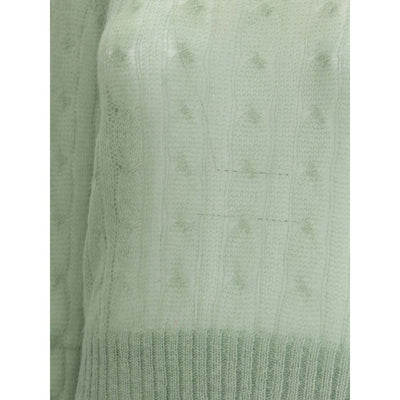 Brunello Cucinelli Mohair and wool cable knit Sweater