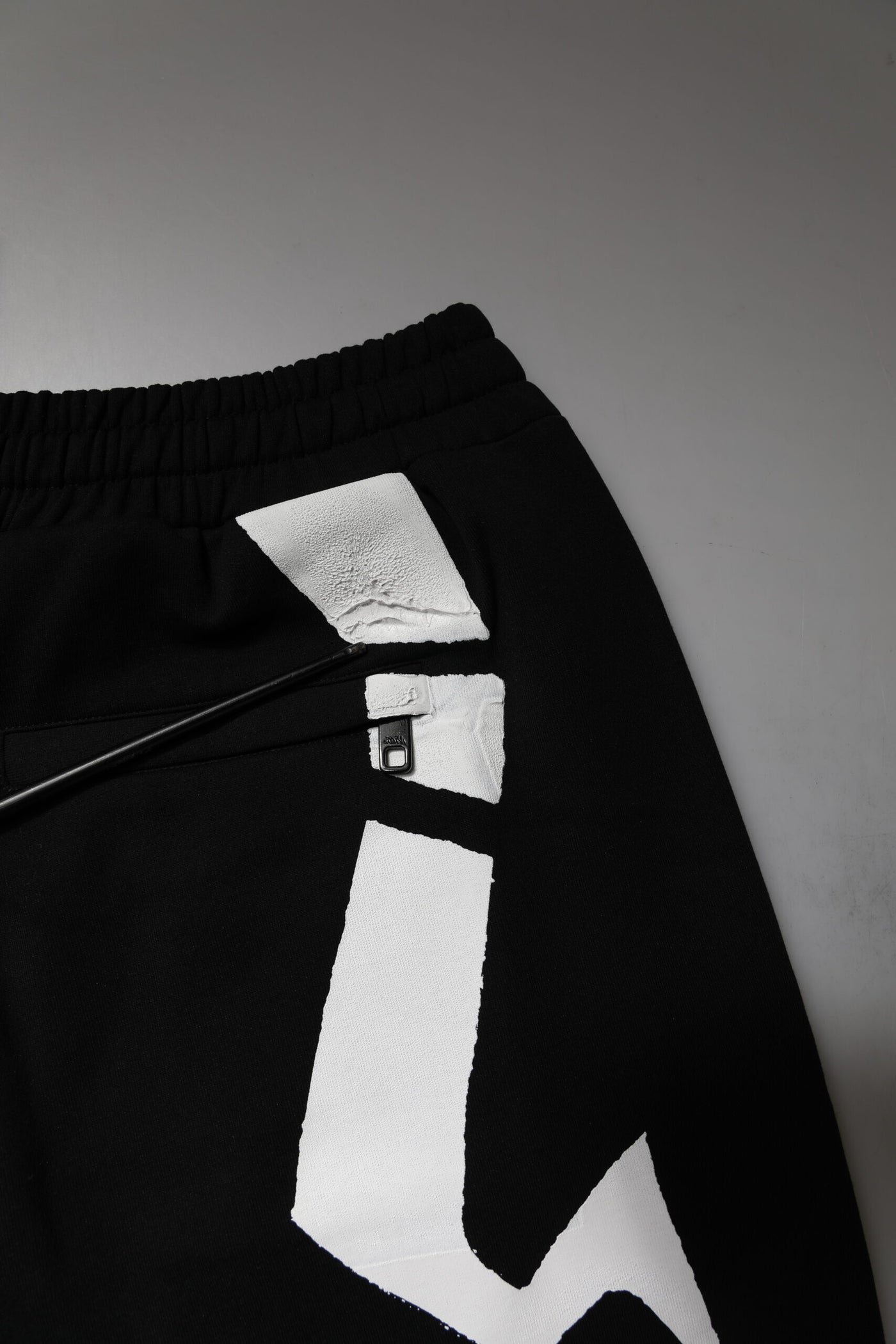 Dolce & Gabbana Black Logo Cotton Jogger Sweatpants Pants