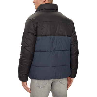 Calvin Klein Jeans Blue Recycled Polyamide Jackets & Coat