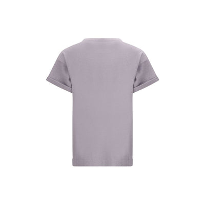 Brunello Cucinelli cashmere glitter T-shirt