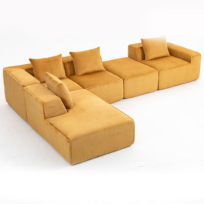 Multi person modular compression sofa that can be freely combined -33005-5