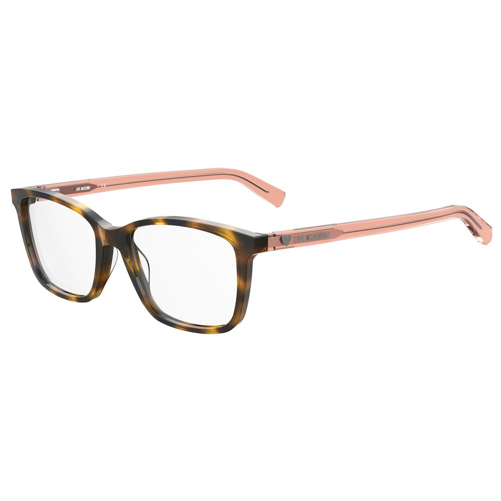 Love Moschino Brown Acetate Glasses (Frames)
