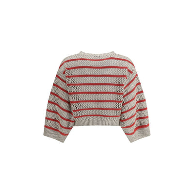 Brunello Cucinelli Sweater in perforated knit
