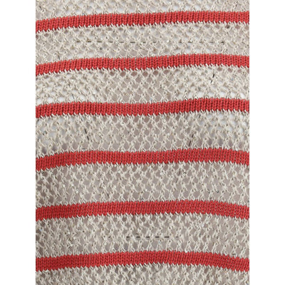 Brunello Cucinelli Sweater in perforated knit