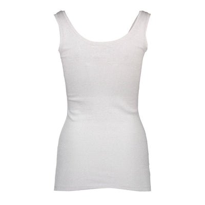 Silvian Heach White Cotton Women Top