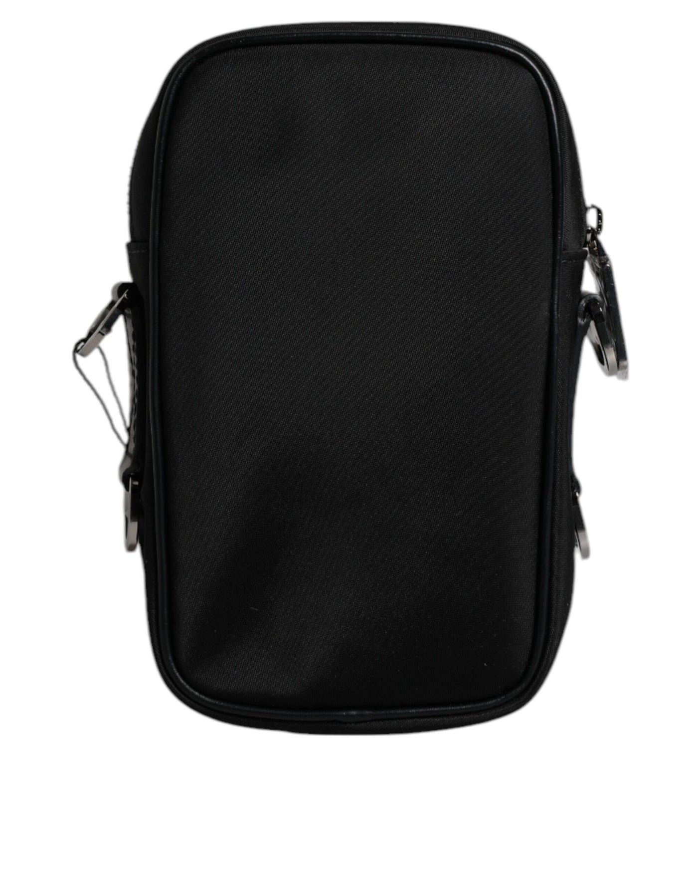 Dolce & Gabbana Multicolor Leopard Jacquard Logo Plaque Neck Strap Bag