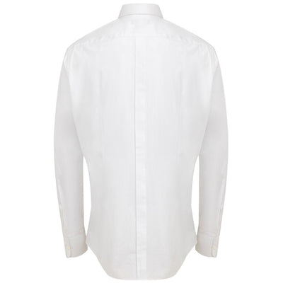 Dolce & Gabbana White Cotton Dress Shirt