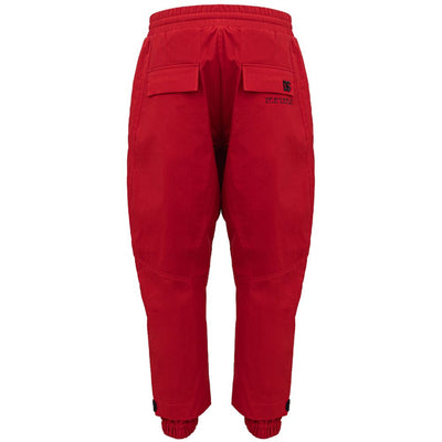 Dolce & Gabbana Red Polyamide Athletic Pants
