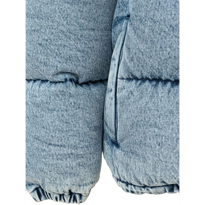 Miu Miu Blue Polyester Coat