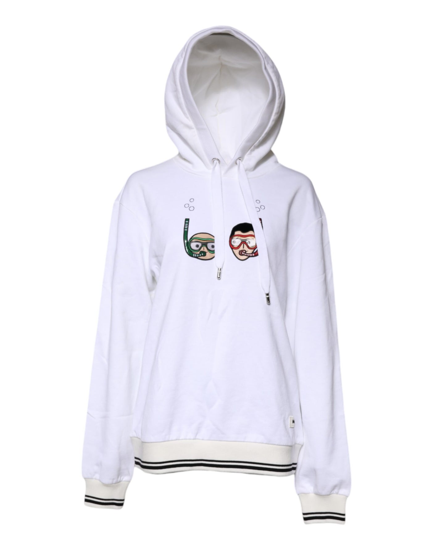 Dolce & Gabbana White #DGFamily Hooded Sweatshirt Sweater
