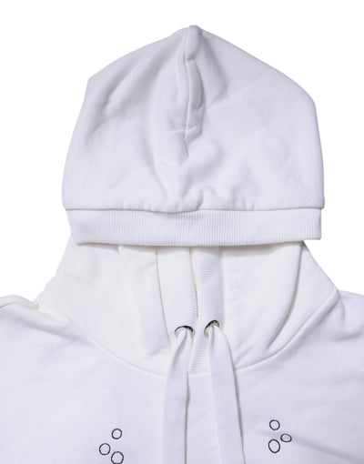 Dolce & Gabbana White #DGFamily Hooded Sweatshirt Sweater