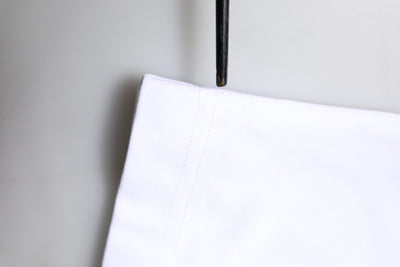 Dolce & Gabbana White Bellissima Cotton Crew Neck T-shirt