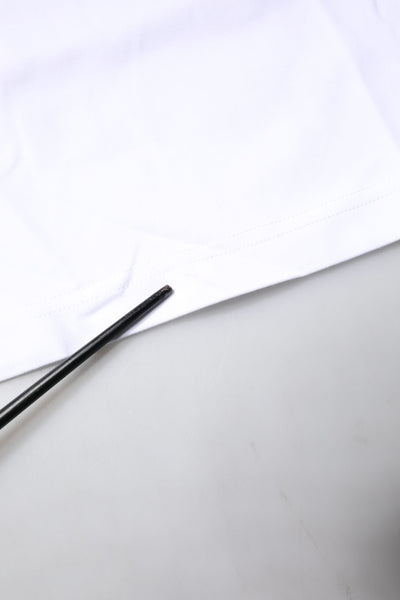 Dolce & Gabbana White Bellissima Cotton Crew Neck T-shirt