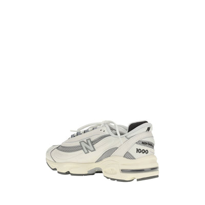 New Balance White Polyamide Athletic Sneakers