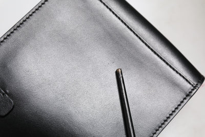 Dolce & Gabbana Black Calfskin Leather Logo Plaque Mini Bag