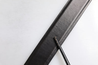 Dolce & Gabbana Black Leather Metal Buckle Classic Belt