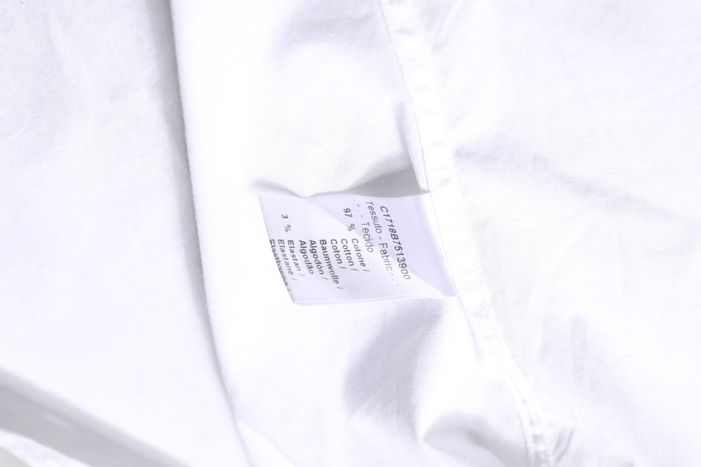 Daniele Alessandrini White Cotton Dress Formal Shirt