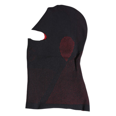 Dolce & Gabbana Black Cotton Knitted Ski Mask Balaclava Hat