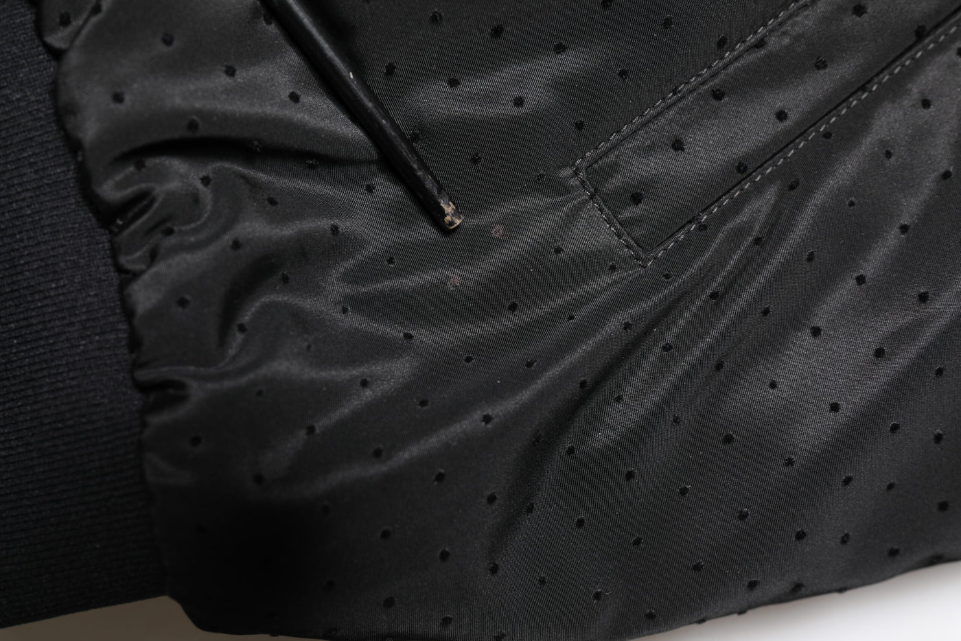 Dolce & Gabbana Black Long Sleeves Full Zip Bomber Jacket