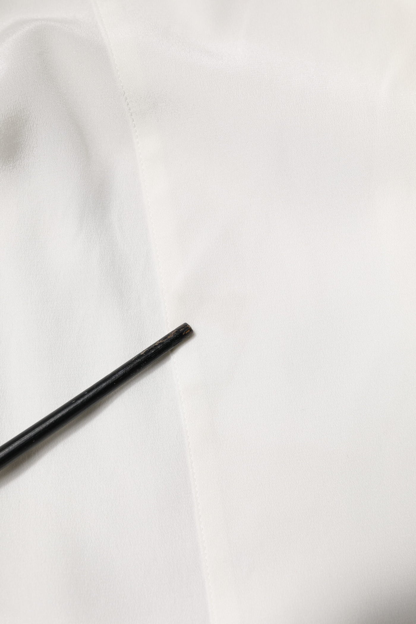 Dolce & Gabbana White Silk GOLD Dress Formal Collared Shirt