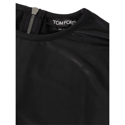 Tom Ford Black Viscose Long Sleeve