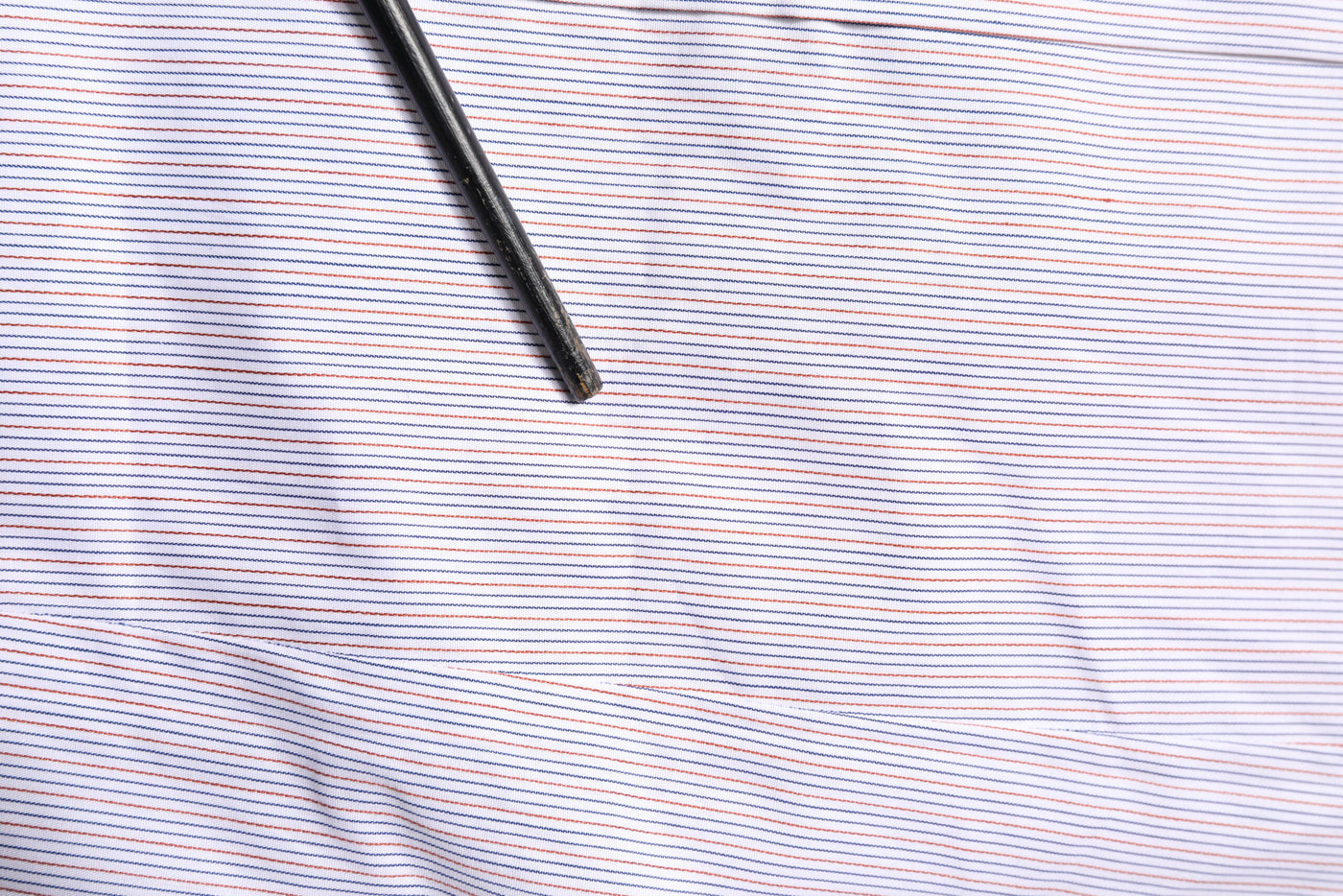 Dolce & Gabbana White Striped Cotton GOLD Long Sleeves Shirt