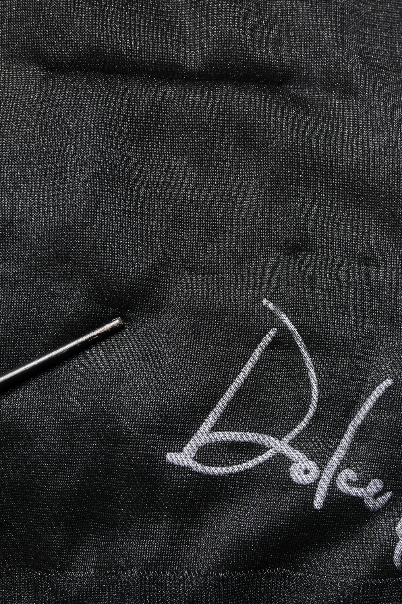 Dolce & Gabbana Black Logo Knitted Crewneck Pullover Sweater