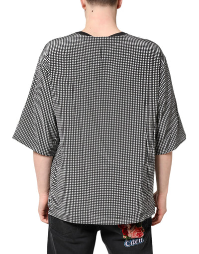 Dolce & Gabbana Black Graphic Print Short Sleeve T-shirt