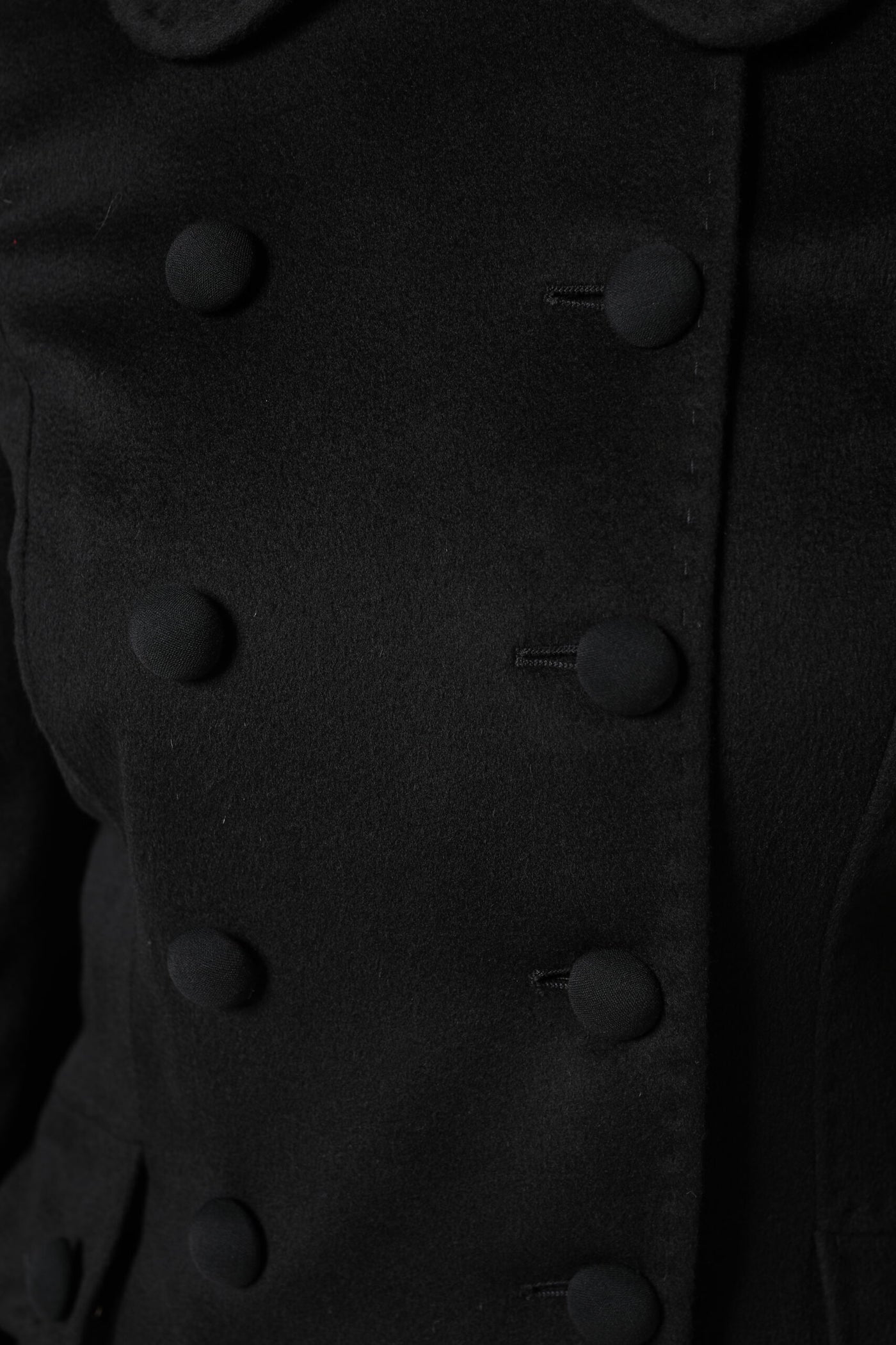 Dolce & Gabbana Black Wool Sartoria Italiano Blazer Jacket