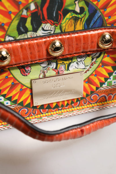 Dolce & Gabbana Black Dress Ceramic Porcelain Fashion Leather Sicily Dolls