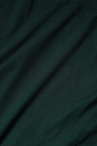 Dolce & Gabbana Green Cashmere Knitted Men Pullover Sweater