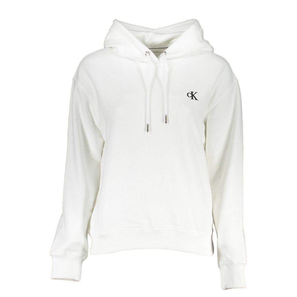 Calvin Klein White Cotton Women Sweater