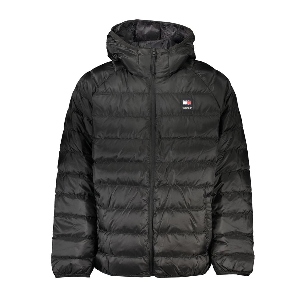 Tommy Hilfiger Black Polyester Men Jacket