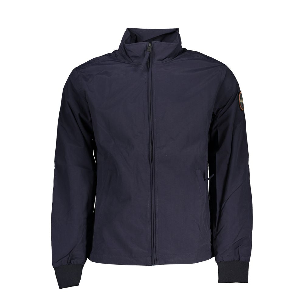 Napapijri Blue Polyester Men's Jacket