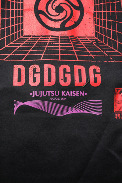 Dolce & Gabbana Black Cotton Graphic Print Crew Neck T-shirt