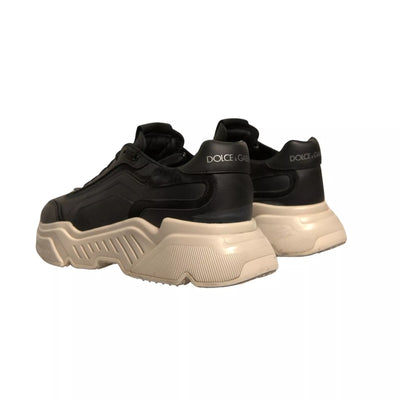 Dolce & Gabbana Black White Daymaster Low Top Sneakers Shoes