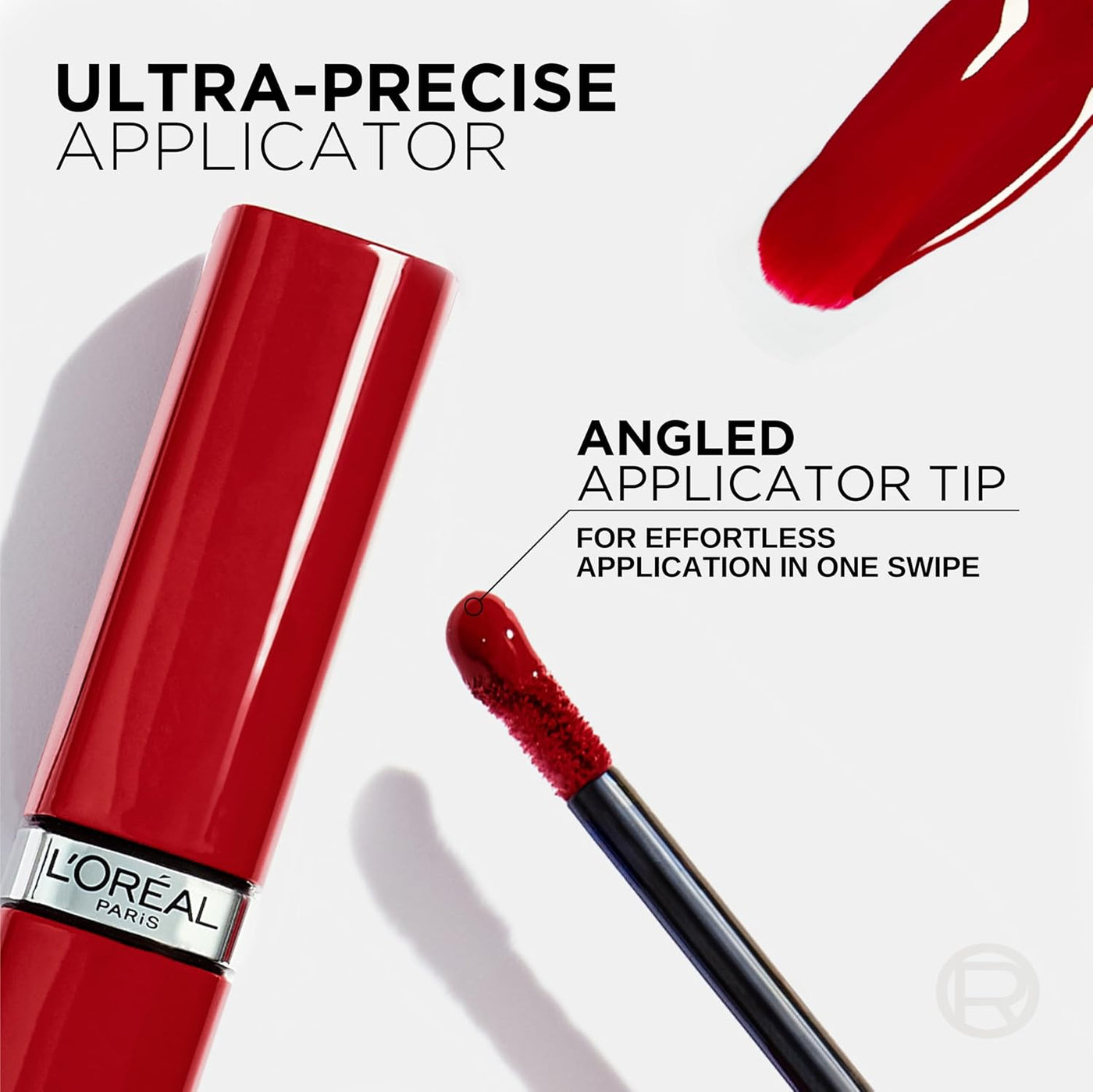 L'Oreal Paris Infallible Lacque Resistance Liquid Lipstick, 16HR Long Lasting Lip Makeup with Lacquer-Like Shine and Zero Transfer, 601, Worth It