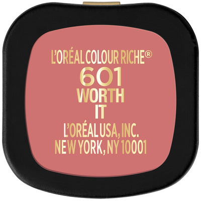 L'Oreal Paris Colour Riche Intense Volume Matte Lipstick, Lip Makeup Infused with Hyaluronic Acid for up to 16HR Wear, Worth It, 0.06 Oz
