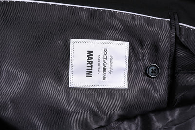 Dolce & Gabbana Dark Blue MARTINI Wool Blazer Coat Jacket