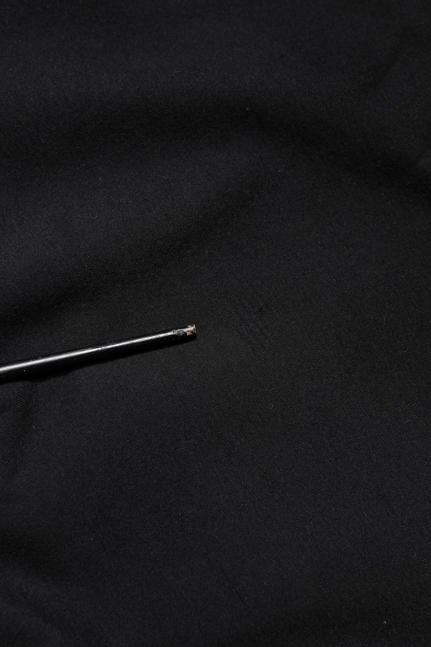 Dolce & Gabbana Black Embossed Logo Cotton Crew Neck Sweater