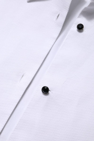 Dolce & Gabbana White Cotton Short Sleeves Collared Polo Top