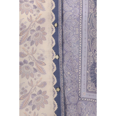 Zimmermann Purple Cotton Pattern Shirt