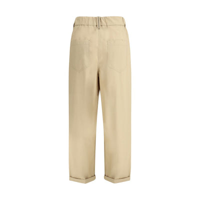 Brunello Cucinelli Cotton Elasticated Pants