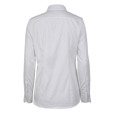 Made in Italy White Cotton Women's Shirt