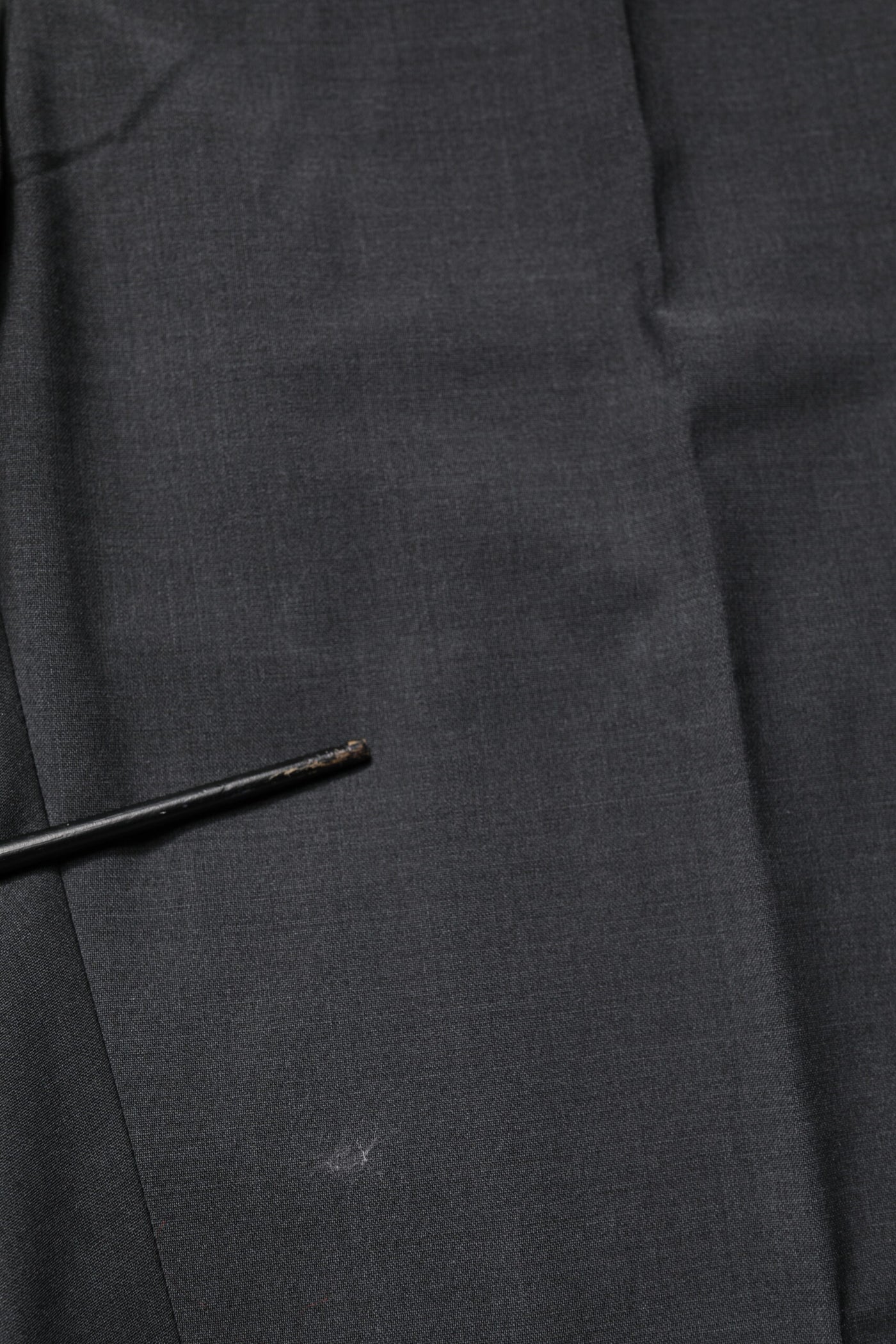 Dolce & Gabbana Black Wool Dress Slim Formal Pants