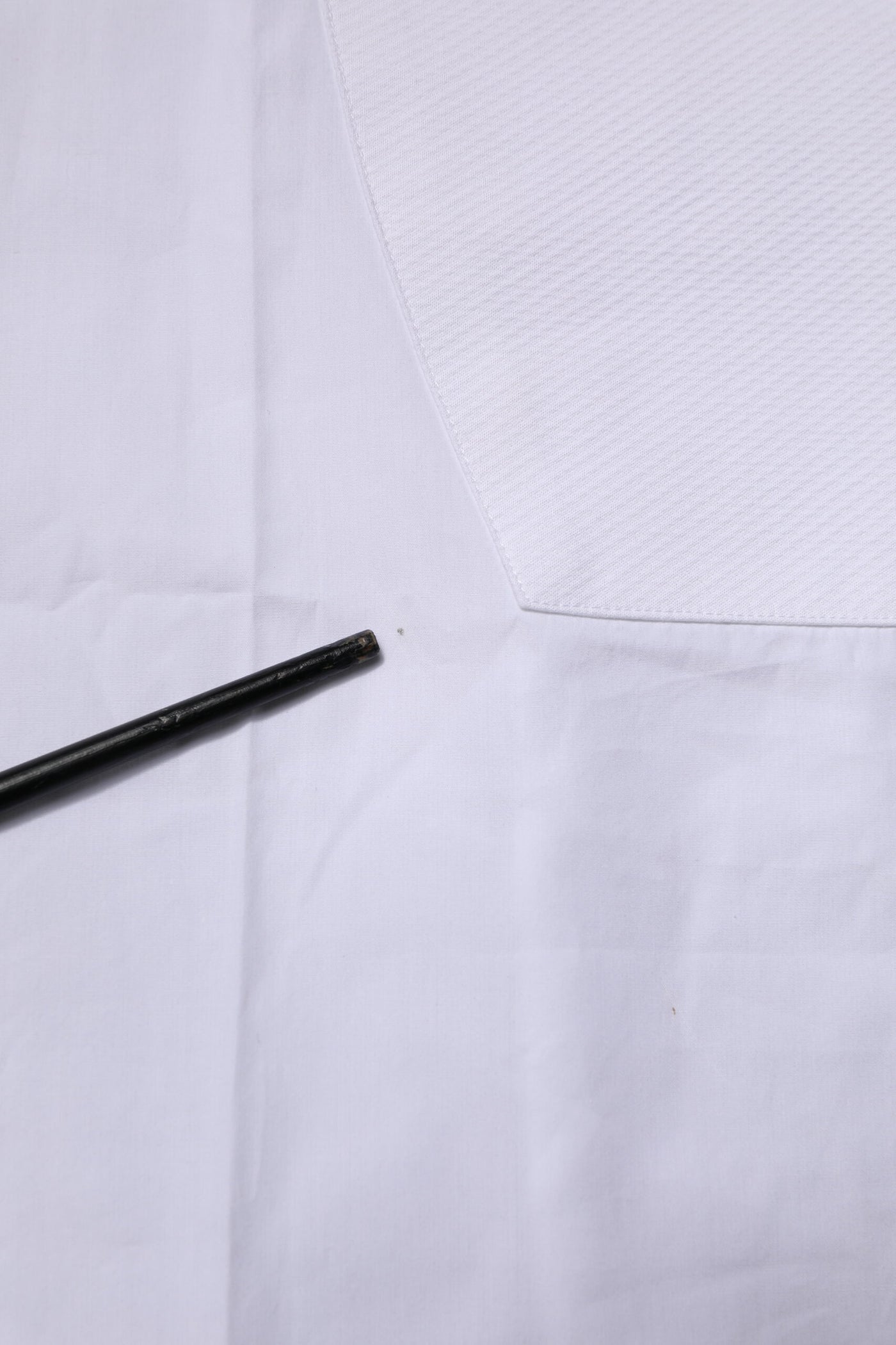 Dolce & Gabbana White Bib Cotton Poplin GOLD Formal Shirt