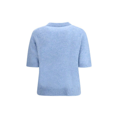 Ganni Puppies short sleeve Sweater
