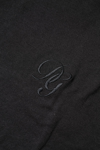 Dolce & Gabbana Dark Gray Cotton DG Logo Sweatshirt Sweater