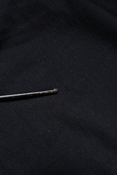 Dolce & Gabbana Black Cashmere Crew Neck Sweatshirt Sweater